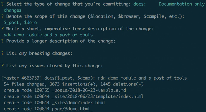 Actual usage screenshot
