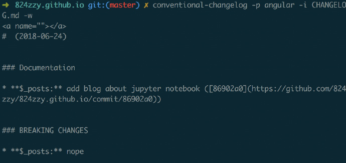 Actual usage screenshot